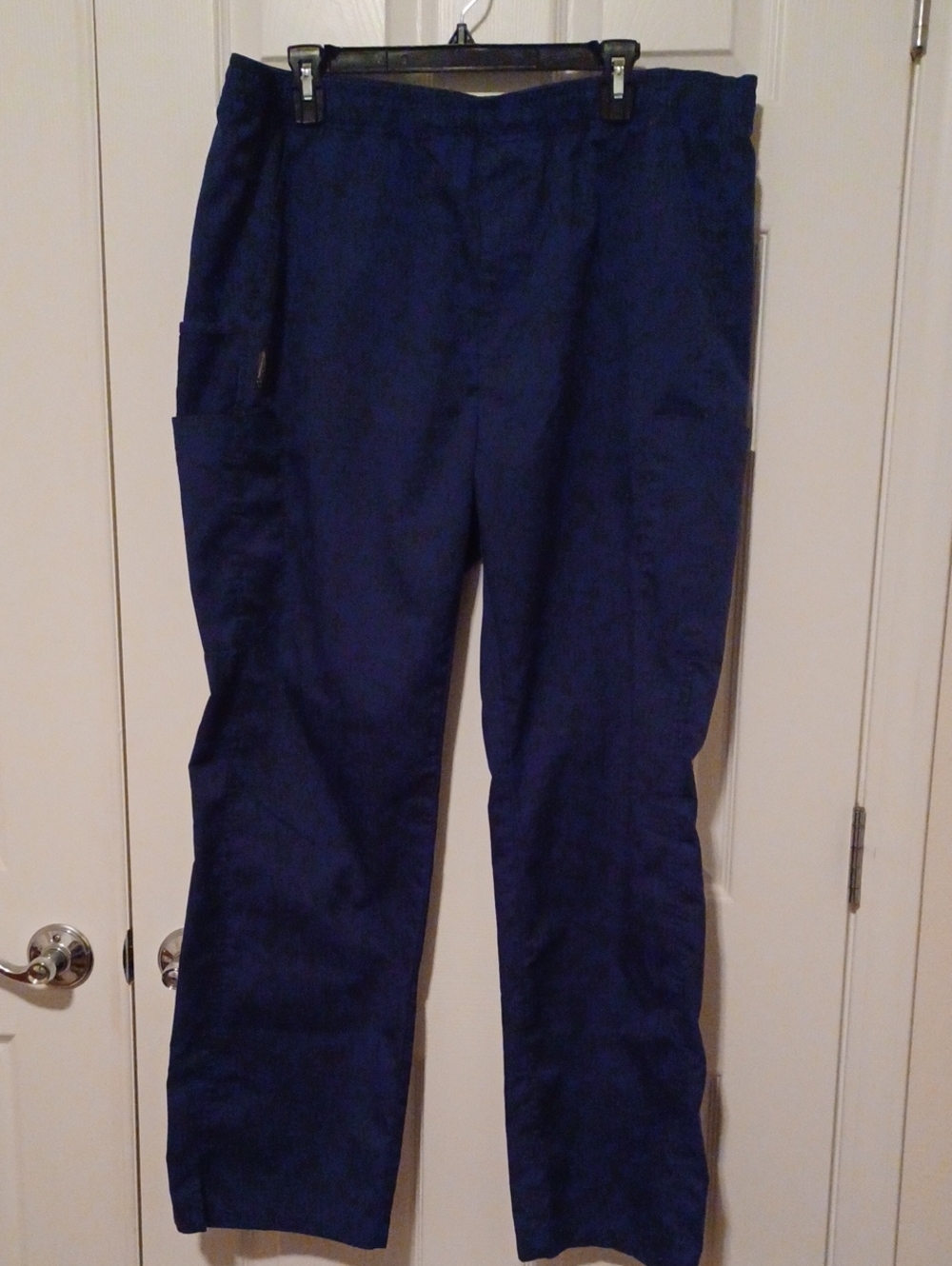 > Men's Navy Blue Nursing Pants Size Large - 2